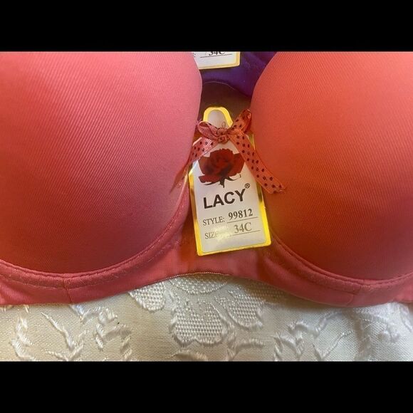 💥Lacy push up bra 2 pack Deal Assorted colors - Picture 8 of 9